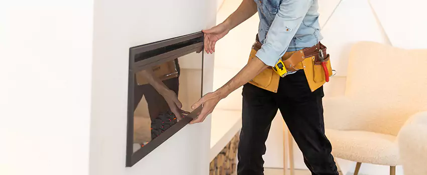 Metal Fireplace Installation in Whitewater, Wisconsin