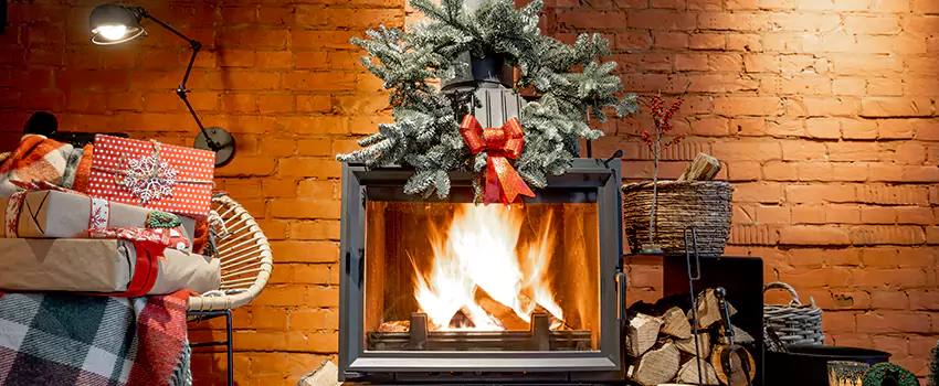 Travis Industries Linear Gas Fireplace Installation in Whitewater, Wisconsin
