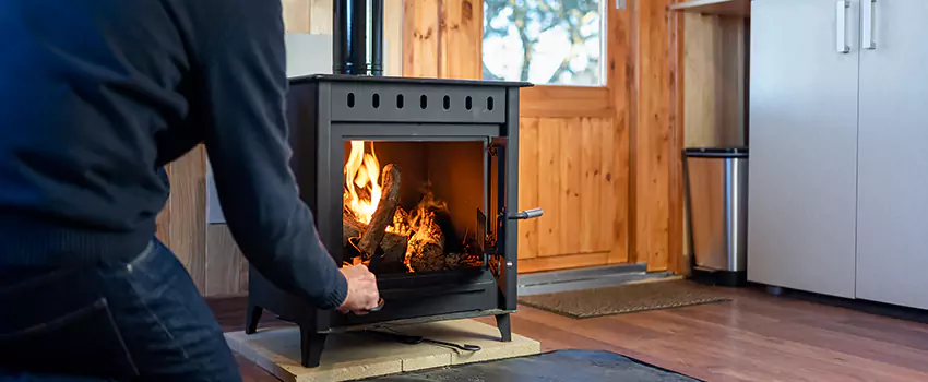 Open Hearth Wood Fireplace Installation in Whitewater, WI