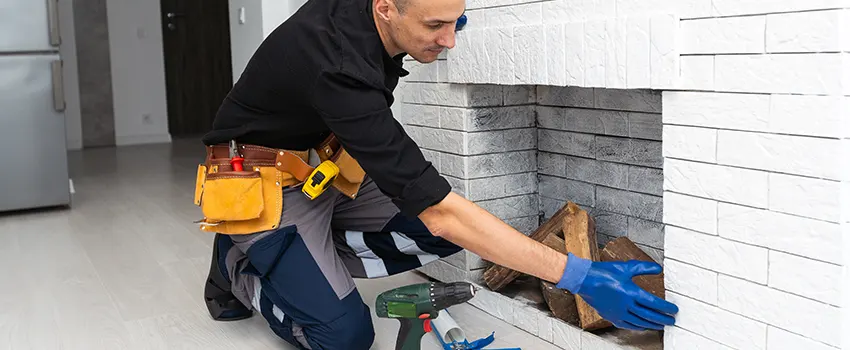 Fireplace Damaged Damper Frame Repair Services in Whitewater, Wisconsin