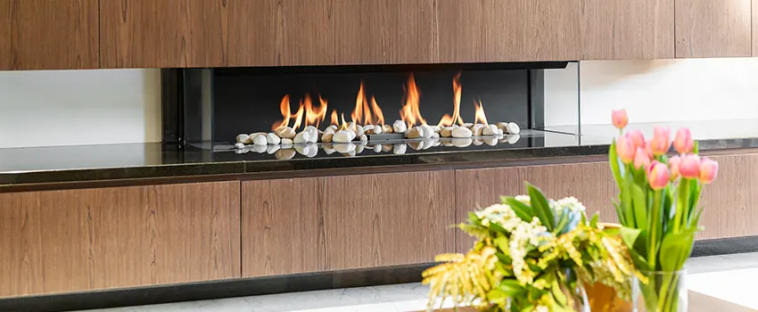 Double-height Fireplace Design Refurbishment in Whitewater, Wisconsin